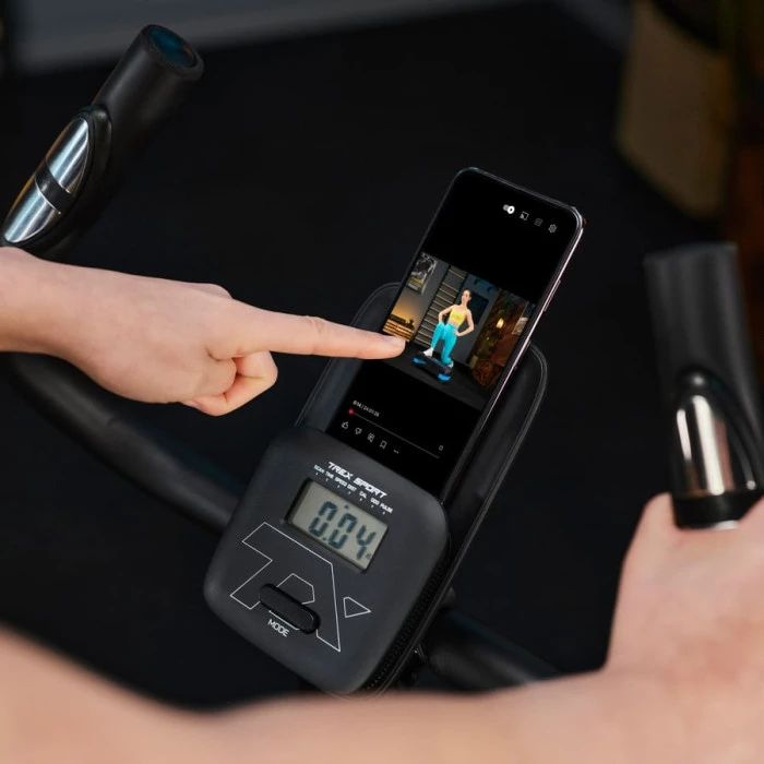 Велотренажер Trex Sport TX-400MB RECK магнітний сірий