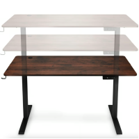 Комп'ютерний стіл з регульованою висотою Di Volio Biago коричневий