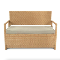 Садовая скамейка Di Volio Verbana с местом хранения бежевый