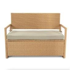 Садовая скамейка Di Volio Verbana с местом хранения бежевый