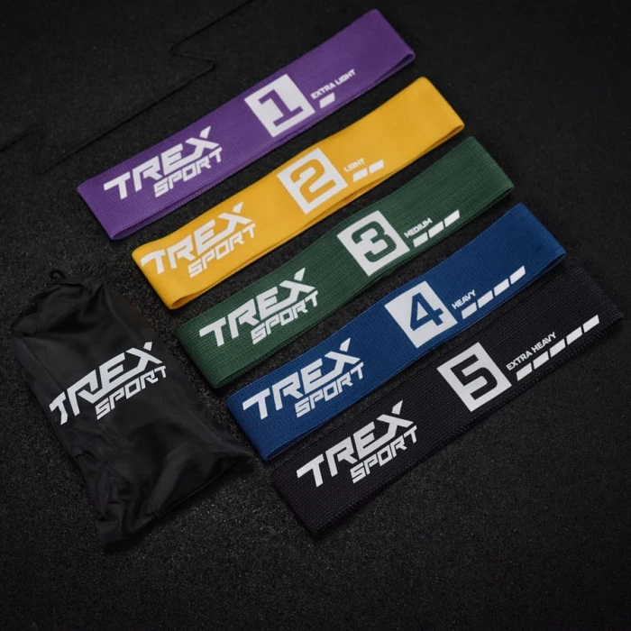 Набор резинок для фитнеса Trex Sport TX-033PRA 2,5-25кг set A