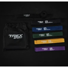 Набір резинок для фітнесу Trex Sport TX-005PBA 5в1 set A