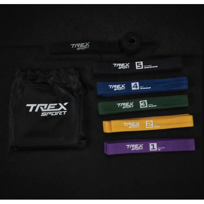 Набір резинок для фітнесу Trex Sport TX-005PBA 5в1 set A