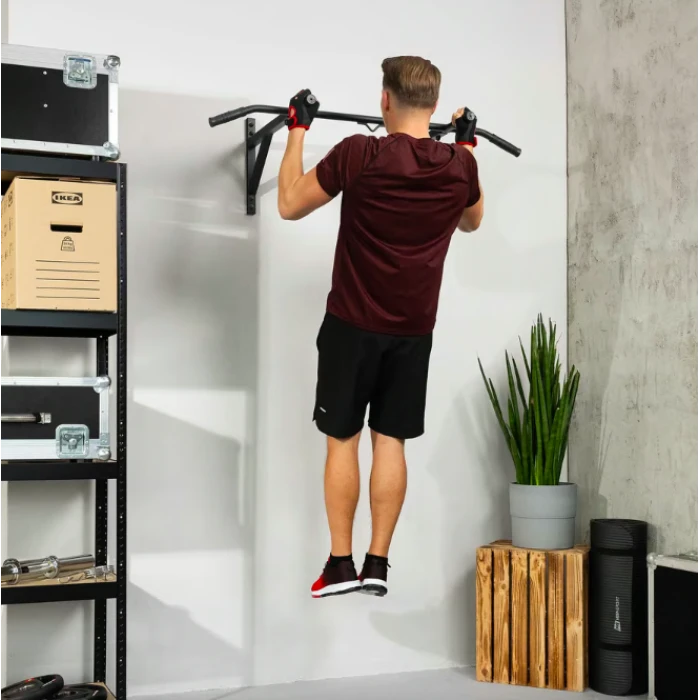 Турник настенный Hop-Sport HS-2003K с перчатками