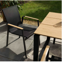 Садове крісло Di Volio Buti чорний