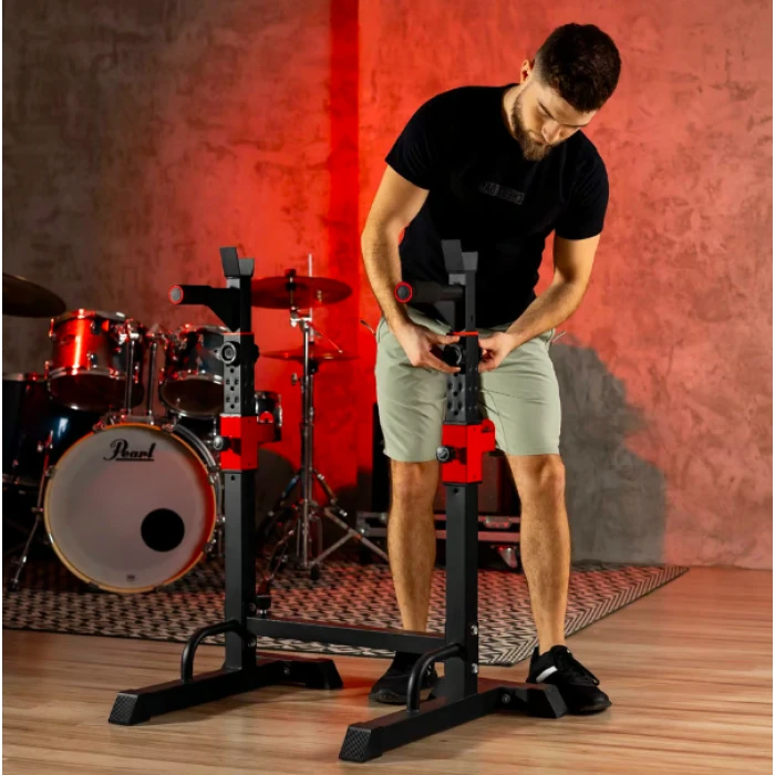 Стойка под штангу с отжимными ручками Hop-Sport HS-1004L