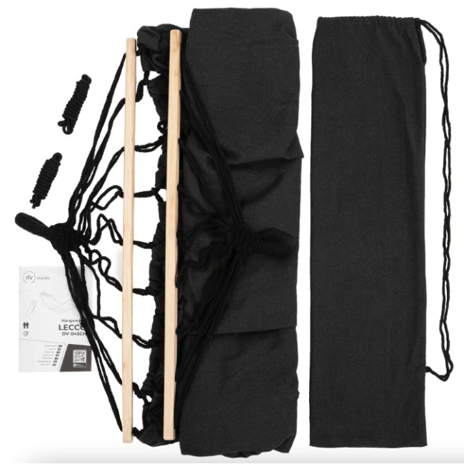 Гамак бразильський Di Volio Lecco графітовий