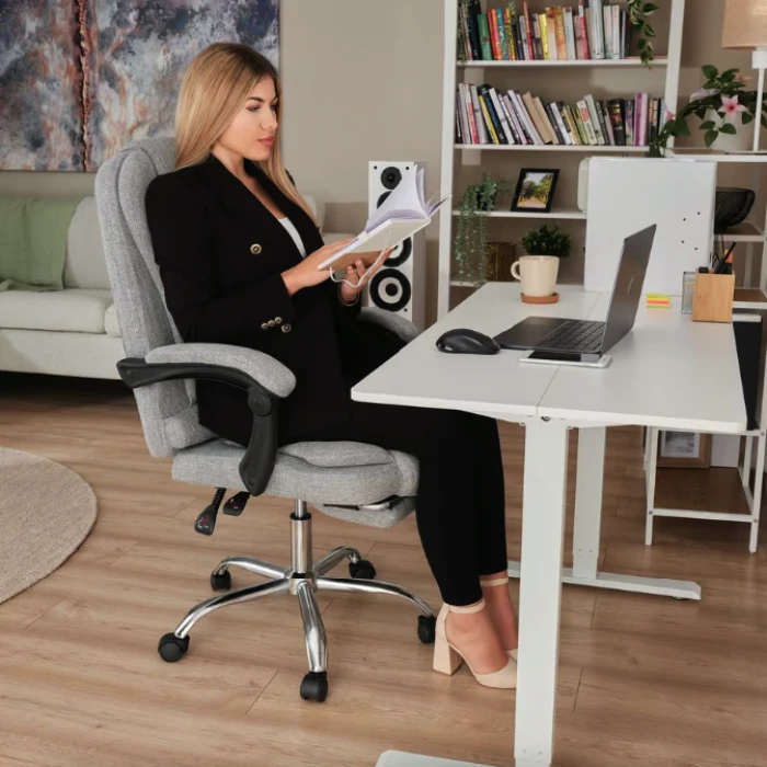 Офисное кресло Di Volio Baldo серый