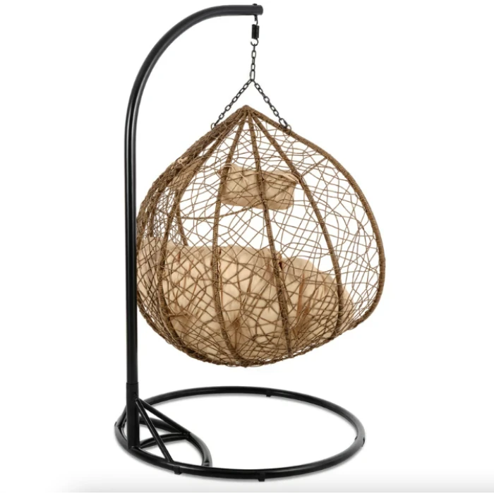 Подвесное кресло-кокон Di Volio Foggio двухместное коричневый