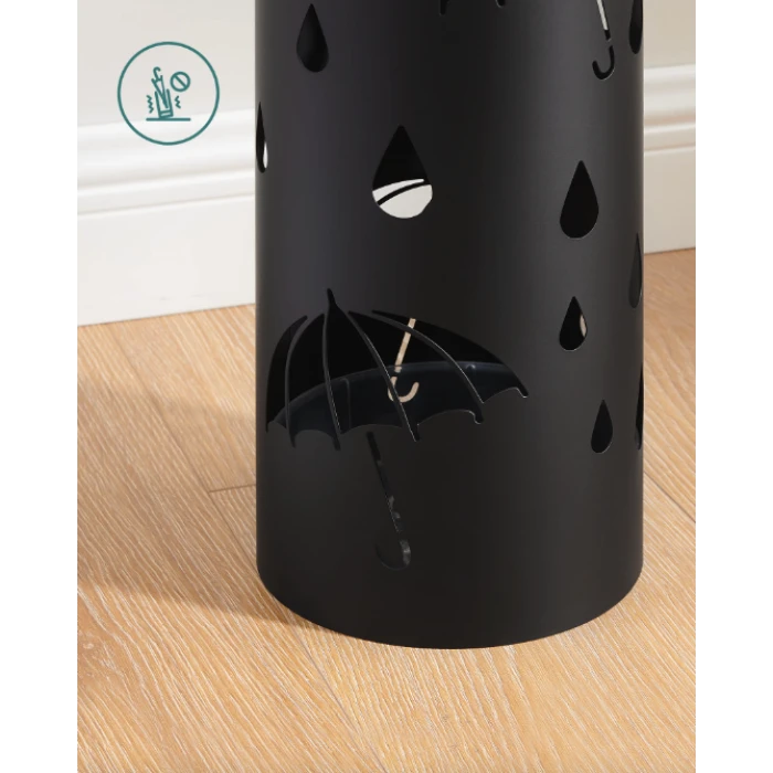 Підставка для парасольок Leobert Sakura кругла форма чорний