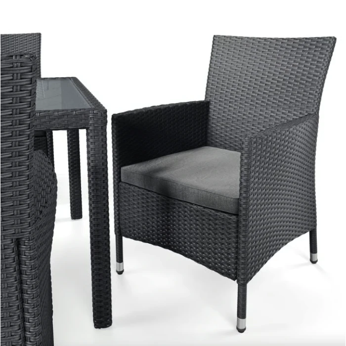 Садові меблі Di Volio VERONA 8+1 Сірий/сірий