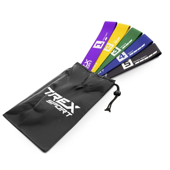 Набор резинок для фитнеса Trex Sport TX-033PRA 2,5-25кг set A