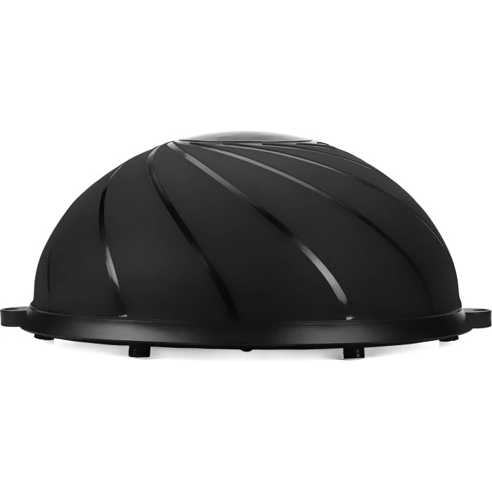 Балансувальна півсфера Gymtek Flex Core Half Ball 58см з еспандерами + насос чорний