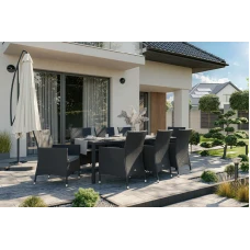 Садовая мебель Di Volio VERONA 8+1 Серый/серый