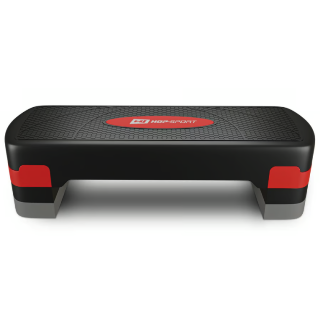 Степ платформа Hop-Sport HS-PP033AS черно-красная
