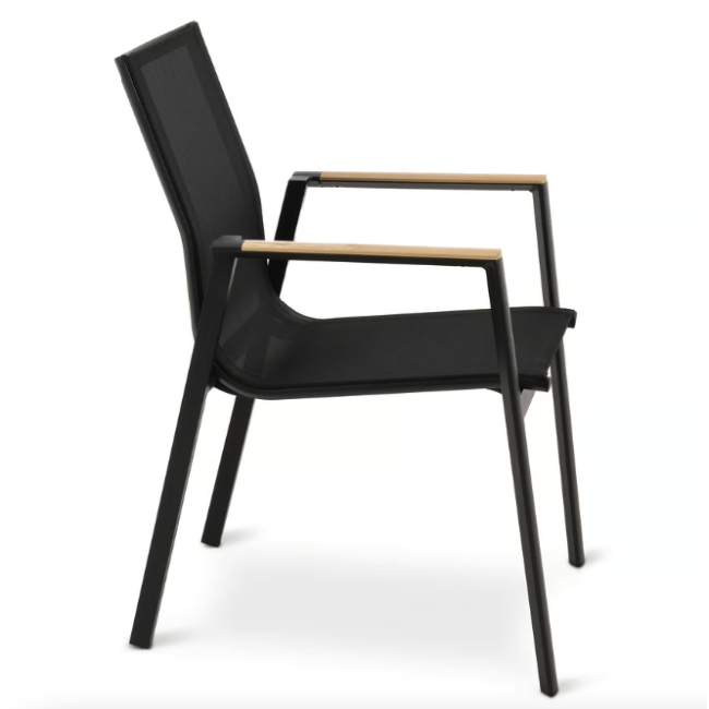 Садове крісло Di Volio Buti чорний