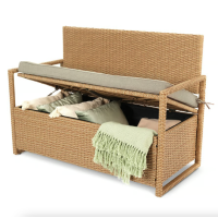 Садовая скамейка Di Volio Verbana с местом хранения бежевый