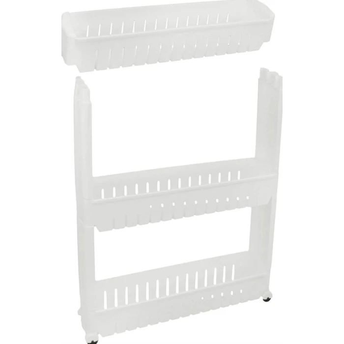 Этажерка Leobert Slim 3-уровневая на колесах