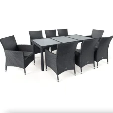 Садовая мебель Di Volio VERONA 8+1 Серый/серый