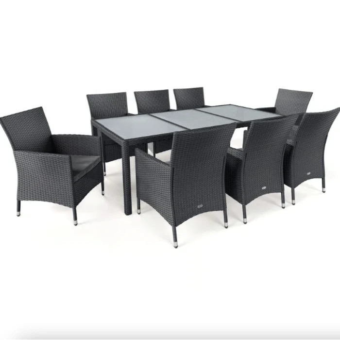 Садові меблі Di Volio VERONA 8+1 Сірий/сірий