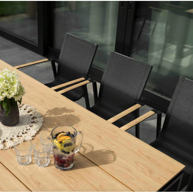 Садове крісло Di Volio Buti чорний