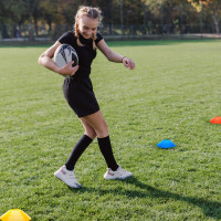 Набір фішок для тренувань Gymtek 18см*5см / 50шт різнокольорові