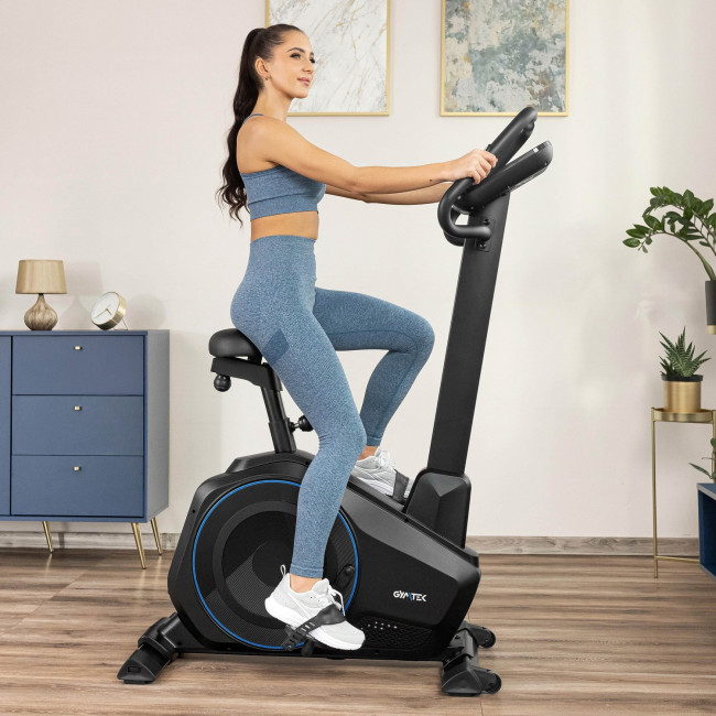 Велотренажер Gymtek XB6000 електромагнітний синій