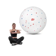 Масажний м'яч EPP 80 мм Hop-Sport HS-P080MB білий