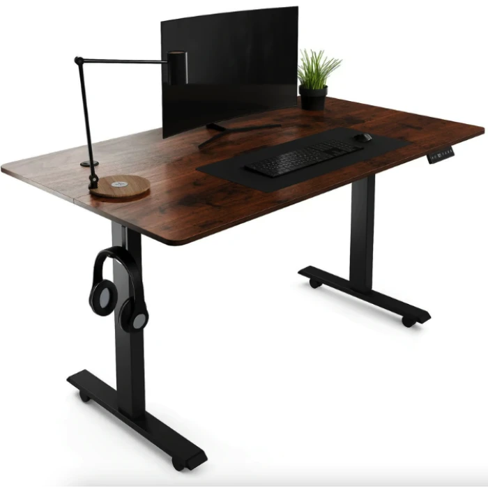 Комп'ютерний стіл з регульованою висотою Di Volio Rapalo коричневий