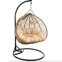 Подвесное кресло-кокон Di Volio Foggio двухместное коричневый