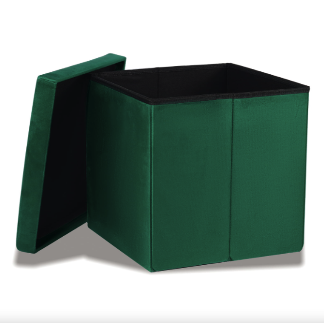 Пуф Leobert Twinsann 2 в 1 изумрудный велюр