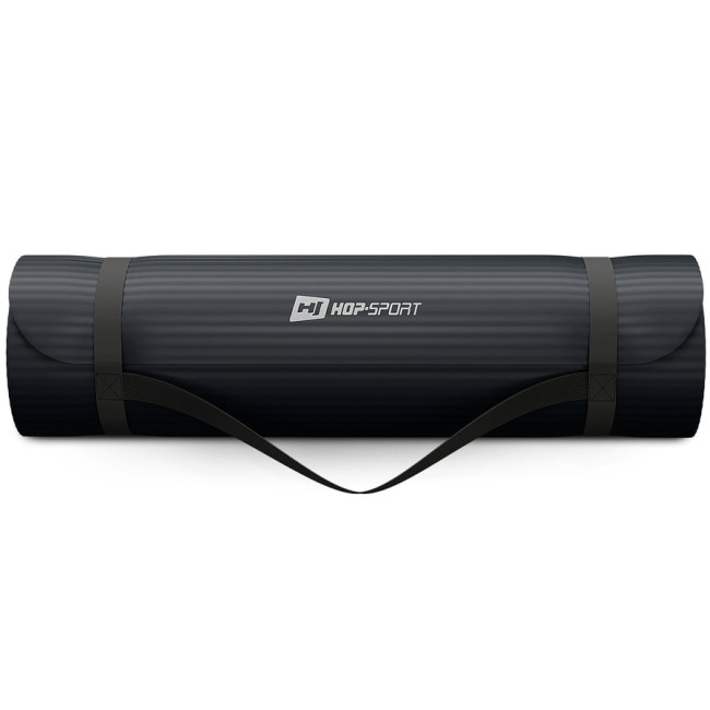 Коврик для йоги Hop-Sport HS-NB016GM NBR 1,5см чорний