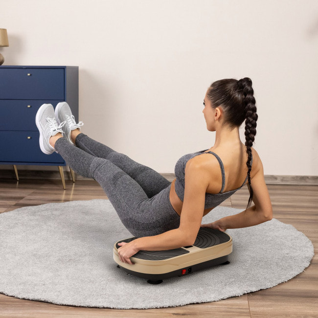 Вибрационная платформа GYMTEK XP300 золотистый