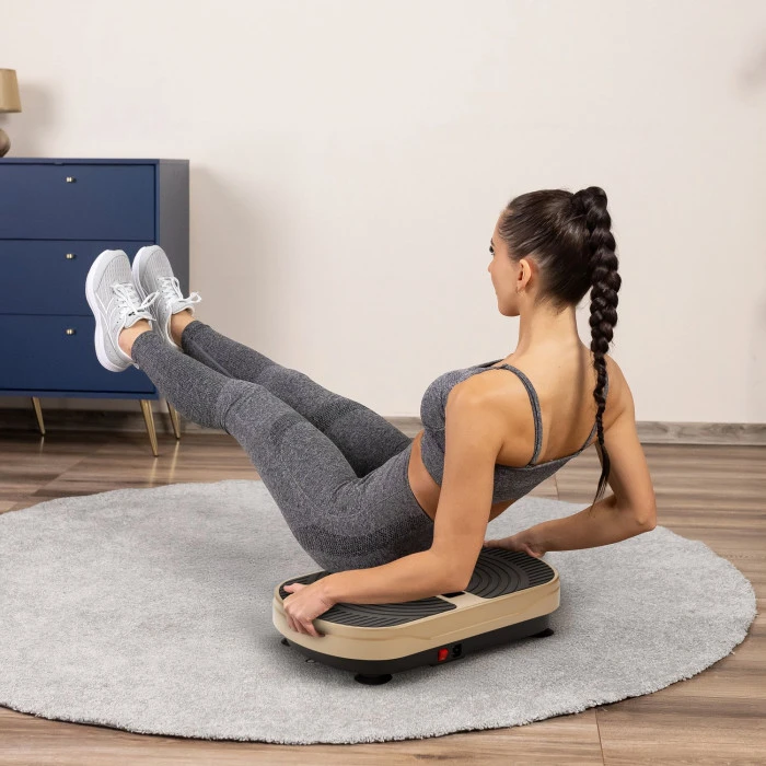 Вибрационная платформа GYMTEK XP300 золотистый