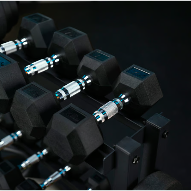 Стійка 3-рівнева для гантелей, грифів та гирь Trex Sport TX-075DR