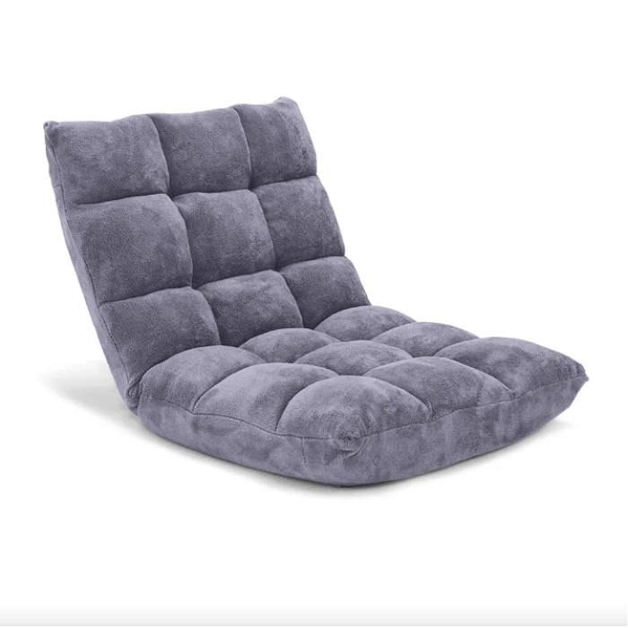 Крісло Costway Tiktok підлогове з регульованою спинкою