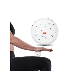 Масажний м'яч EPP 80 мм Hop-Sport HS-P080MB білий
