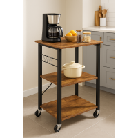 Стелаж Leobert Dash на колесах в стилі Loft