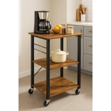 Стеллаж Leobert Dash на колесах в стиле Loft