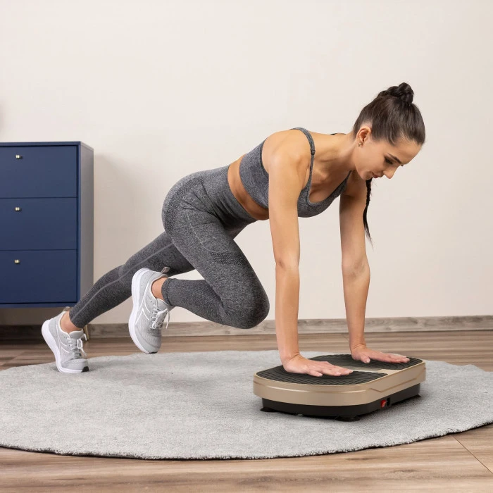 Вибрационная платформа GYMTEK XP300 золотистый