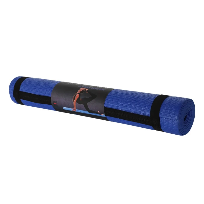 Коврик (мат) для фитнеса и йоги York Fitness 0,3см синий