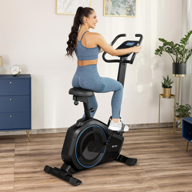 Велотренажер Gymtek XB6000 електромагнітний синій