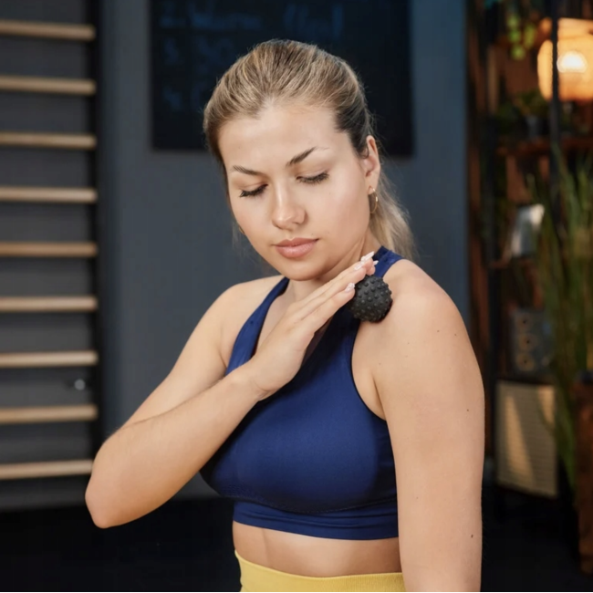 Набор массажных мячей Trex Sport TX-003MSA 3в1 для йоги и фитнеса EPP