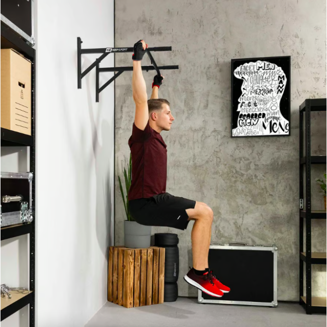 Турнік настінний Hop-Sport HS-2003K із рукавичками