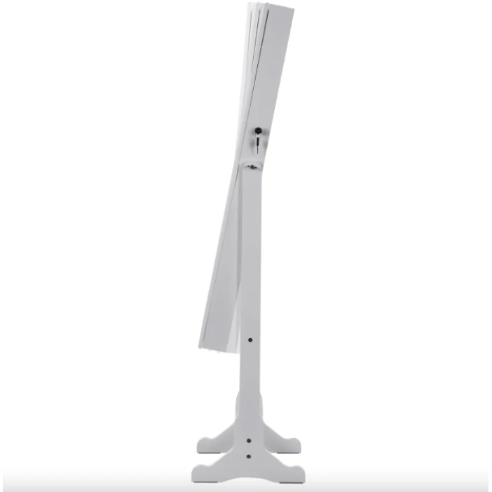 Напольное зеркало-шкаф Leobert Insignia с подсветкой белый