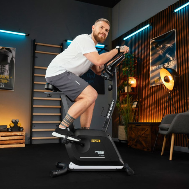 Велотренажер Trex Sport TX-500MB IRON магнітний чорний