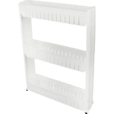 Этажерка Leobert Slim 3-уровневая на колесах