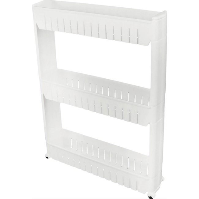 Этажерка Leobert Slim 3-уровневая на колесах