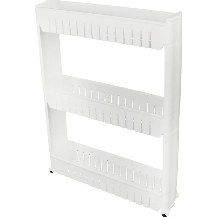 Этажерка Leobert Slim 3-уровневая на колесах