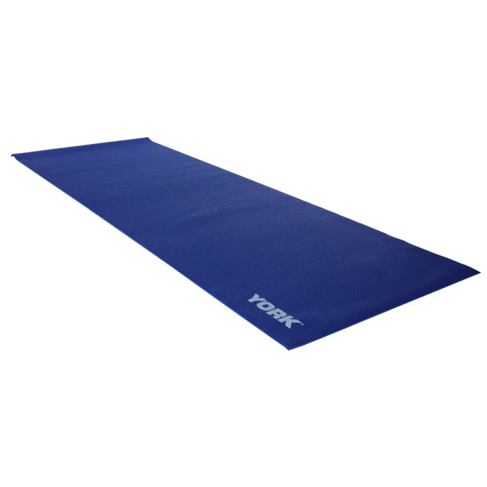 Коврик (мат) для фитнеса и йоги York Fitness 0,3см синий